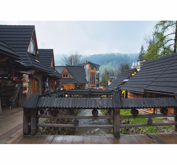 Zakopane utcai közúti falfestmény - TenStickers