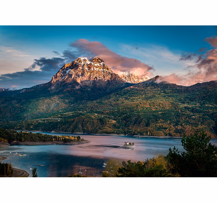 Grand alpine landscape - nagy alpok táj falfestmények - TenStickers