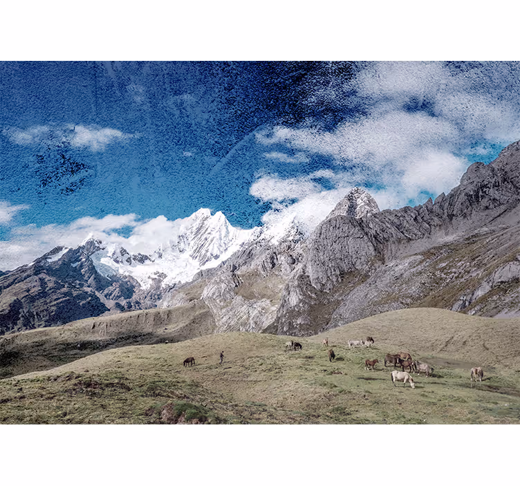 Fenséges hegység Táj fototapéta - TenStickers