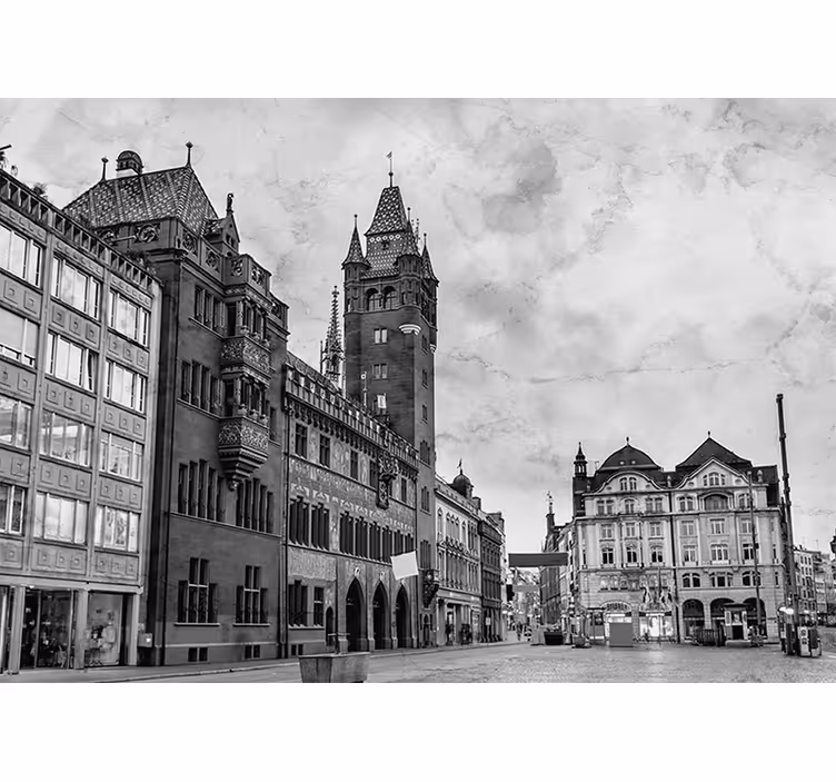 Berlini falfestmények történelmi toronyépítészet - TenStickers