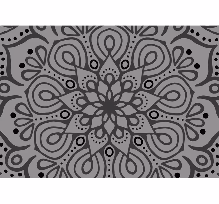Bonyolult mandala elem falfestmények - TenStickers