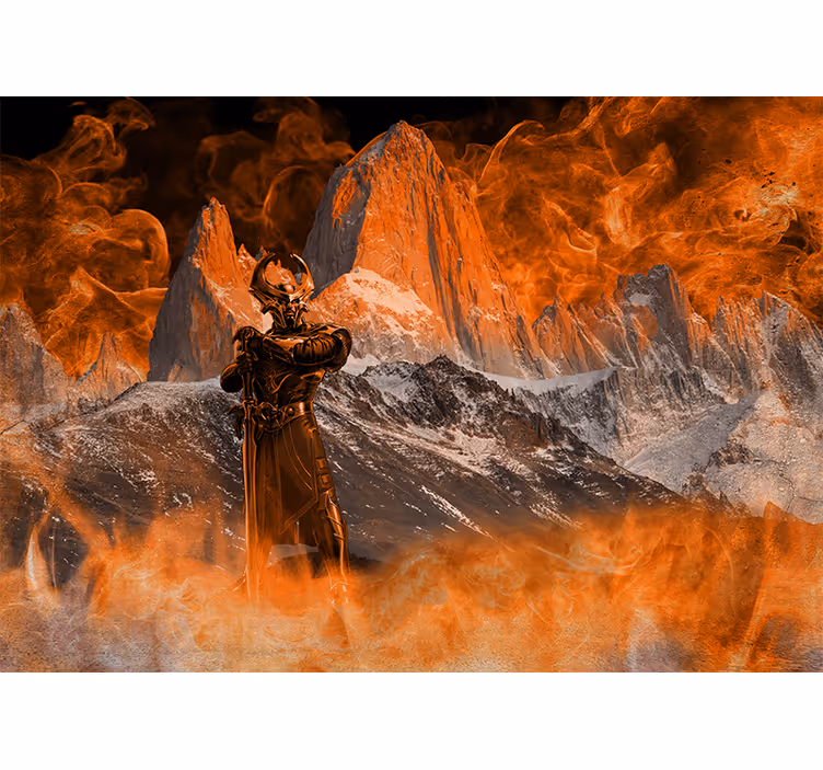 Heimdall a bifrost falfestmény őre - TenStickers