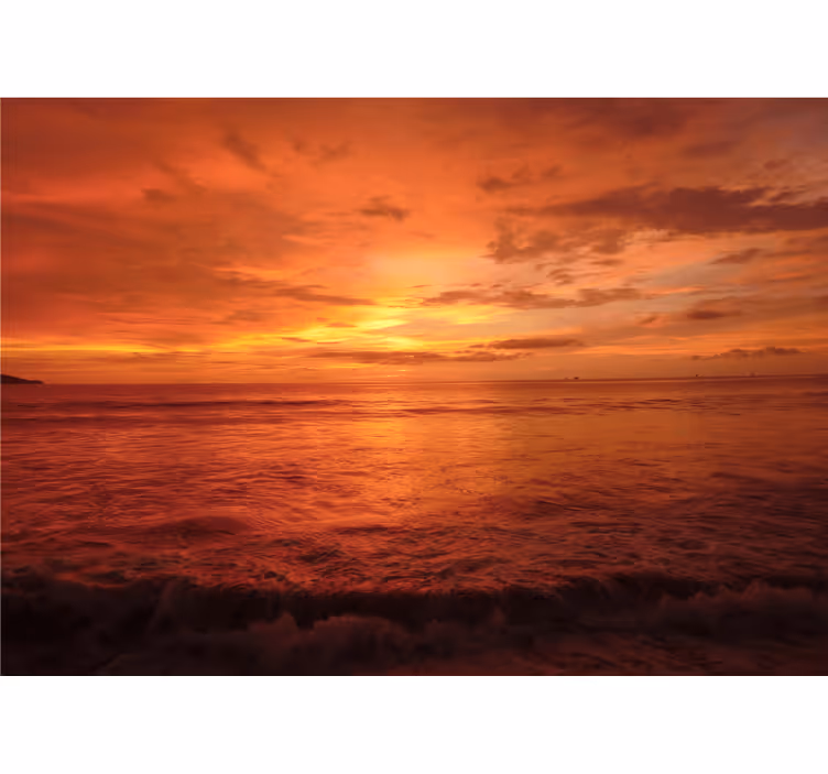 Twilight sea vista hegyi falfestmények - TenStickers