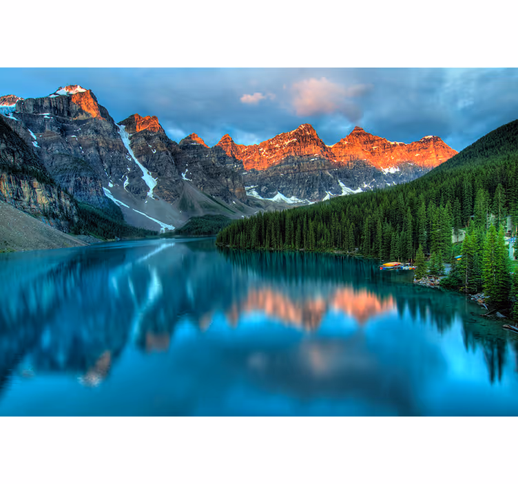 Grand mountain echoes táj falfestmények - TenStickers