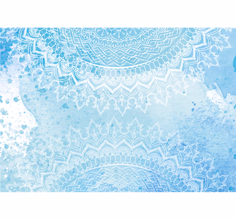 Bonyolult csipke minták mandala falfestmények - TenStickers