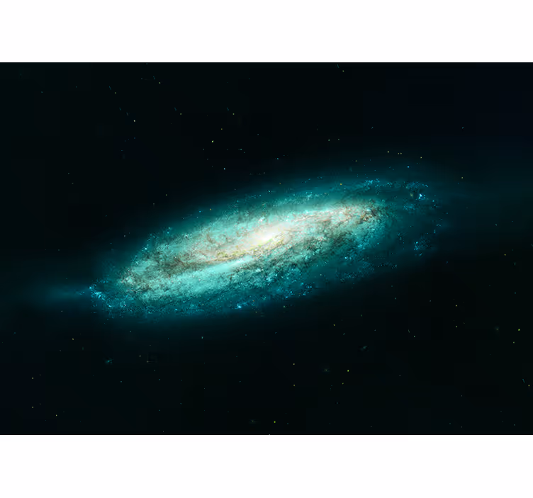 Galaktikus spirálformáció tér falfestmény - TenStickers