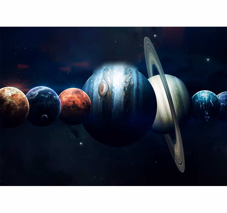 Galaxis csillagokkal - TenStickers