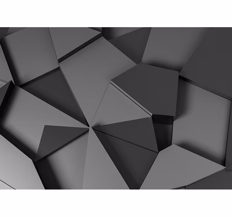 Textúra és a minta falfestmények geometrikus mintázattal - TenStickers
