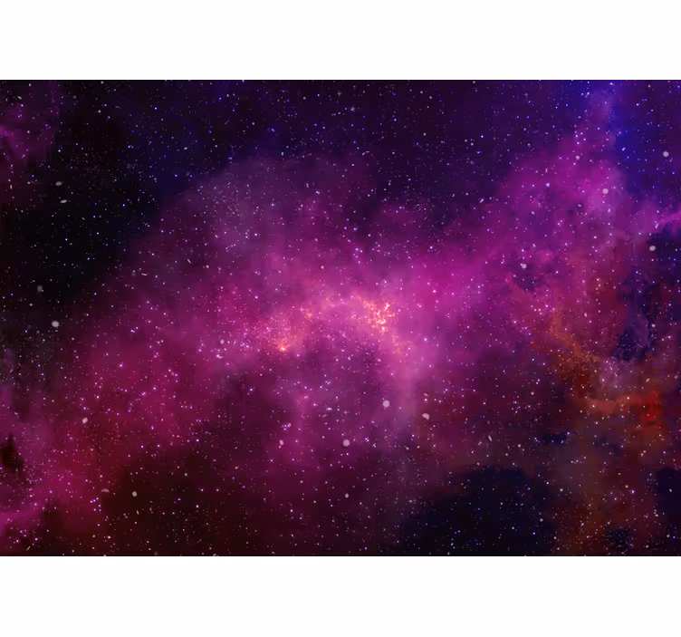 Kozmikus lila vortex tér falfestmény - TenStickers