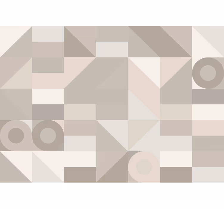 Textúra és a minta falfestmények geometrikus formák - TenStickers