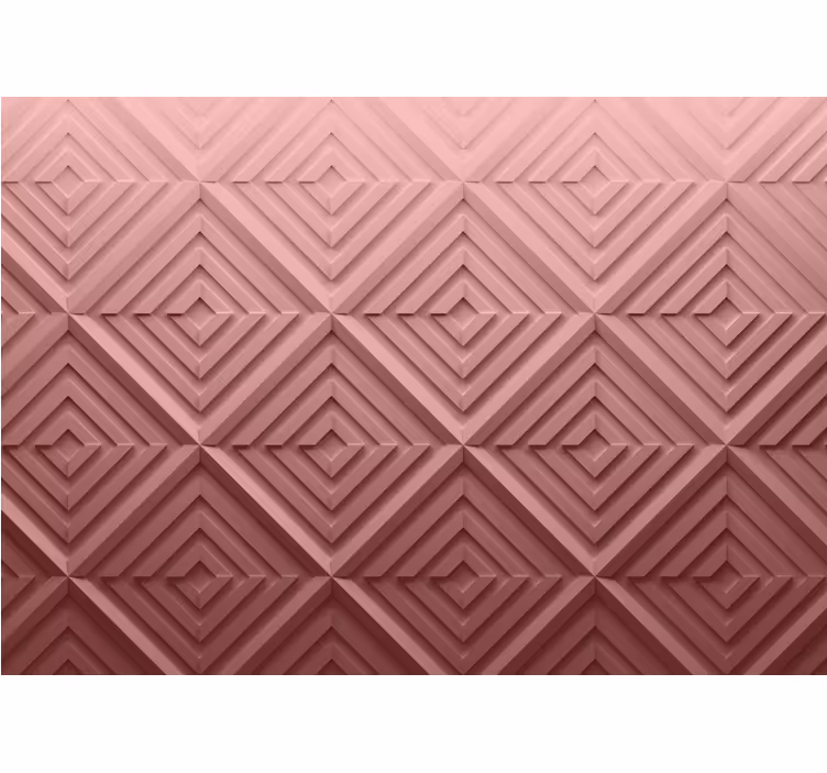 Geometrikus rétegezett minta falfestmények - TenStickers