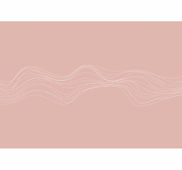 Elegáns Ívelt vonalak textúra és a minta falfestmények - TenStickers