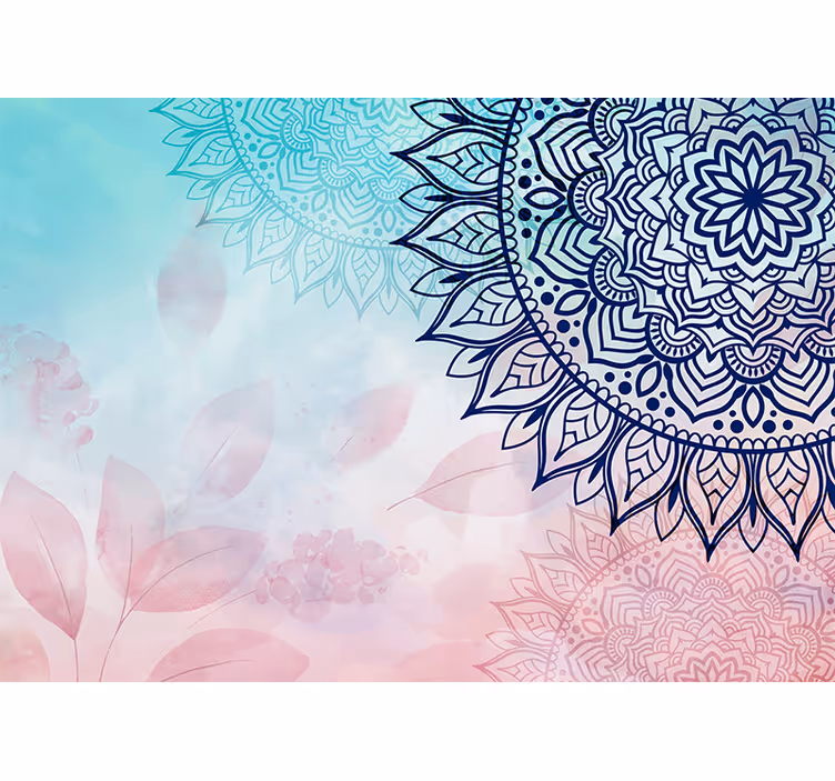 Bohém mandala falfestmény - TenStickers