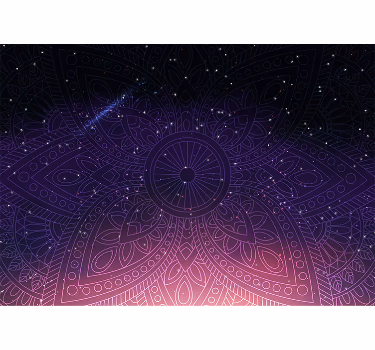 Bonyolult mandala motívumok falfestmények - TenStickers