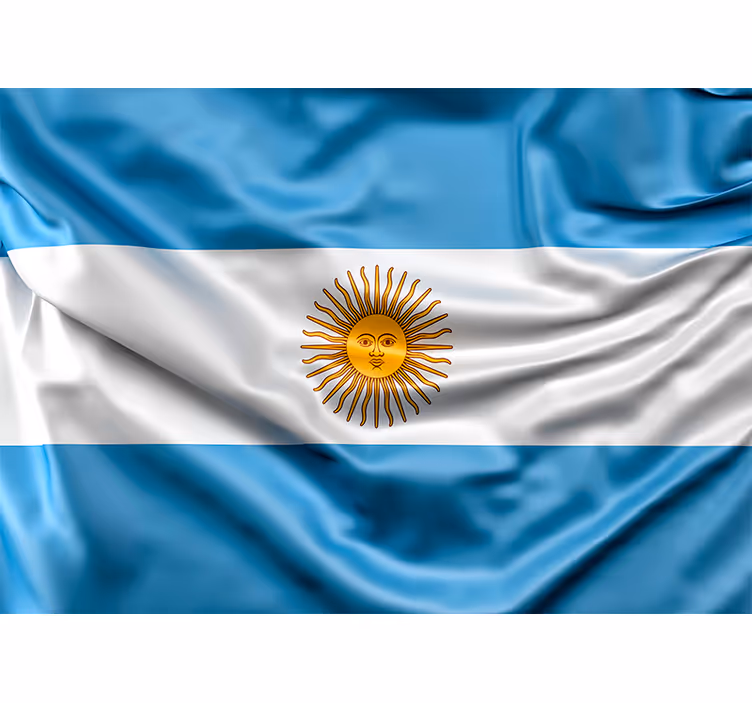 Faliképek más városokban és országokban argentin zászló - TenStickers