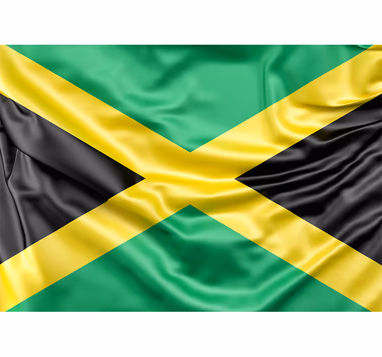 Faliképek más városokban és országokban jamaicai zászló - TenStickers
