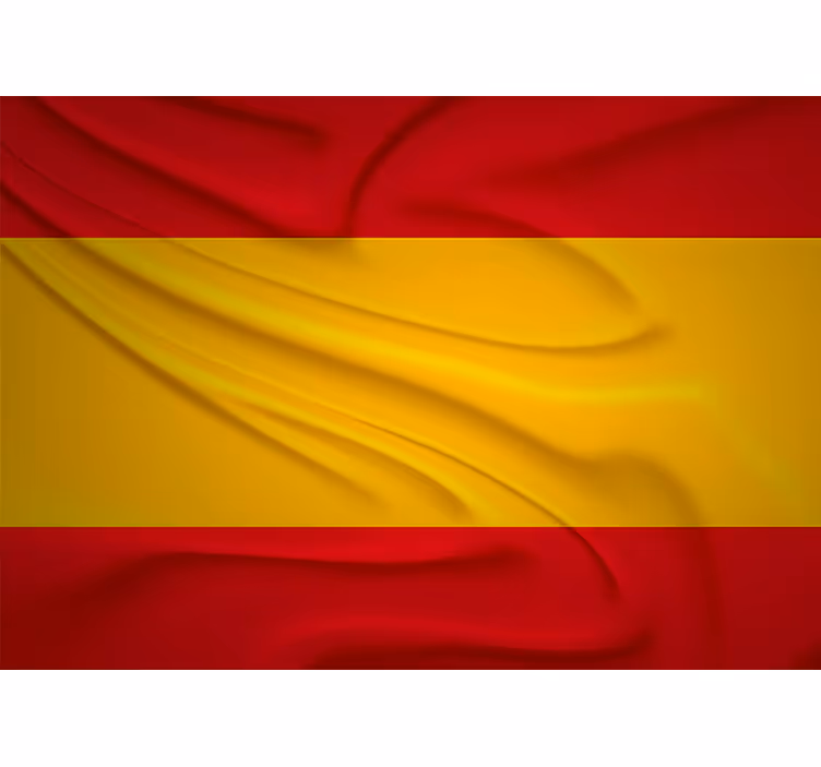 Faliképek más városokban és országokban spanyol zászló - TenStickers