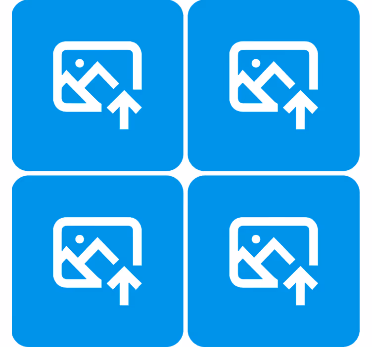 Személyre szabott családi fotóalátét - TenStickers