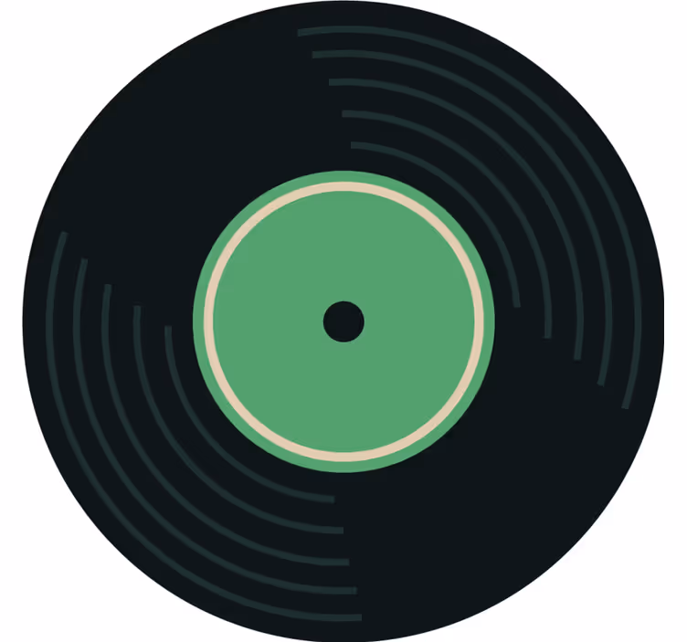 Disco szett minden szett vintage alátéthez - TenStickers