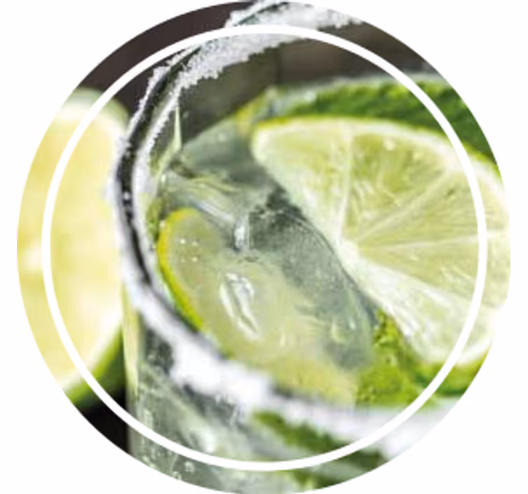 Lime-infúziós frissesség poháralátétek testreszabható - TenStickers