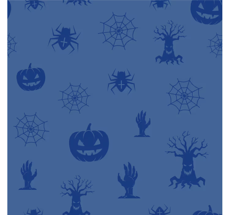 Rémisztő Árnyékok mintás poháralátétek halloween - TenStickers