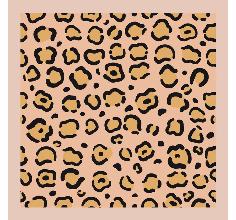 Leopárdmintás poháralátétek - TenStickers