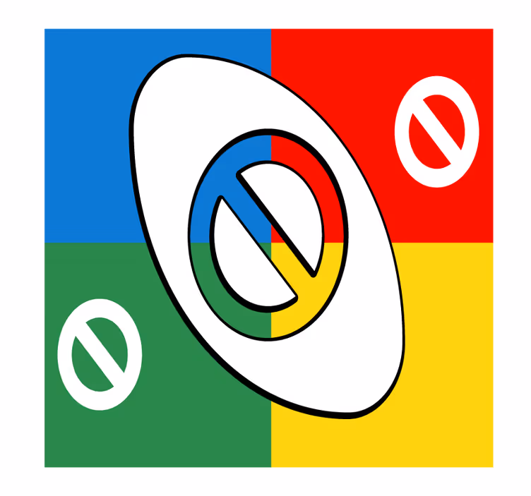 Többszínű stop uno kártya alkatrészek geek alátétek - TenStickers