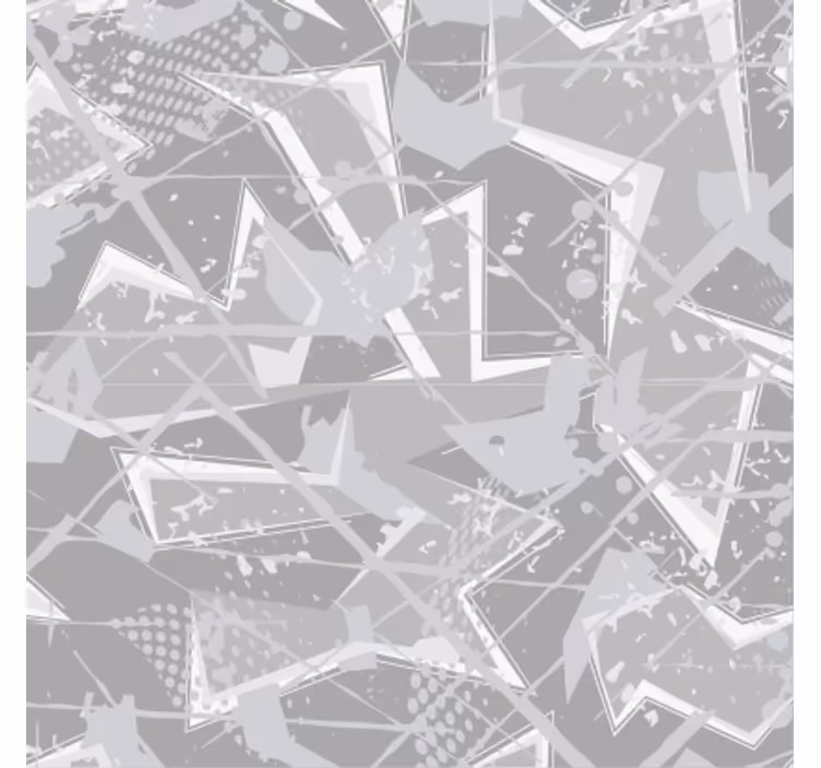 Absztrakt geometrikus motívum poháralátétek - TenStickers