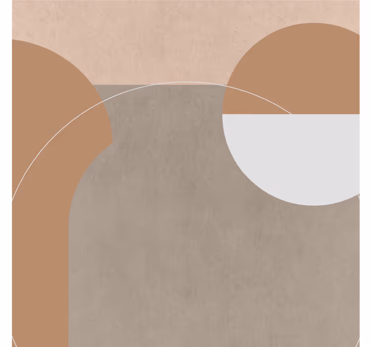 Modern poháralátétek absztrakt geometrikus formák - TenStickers