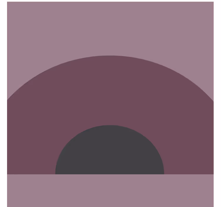 Sötét geometriai ívek modern alátét - TenStickers