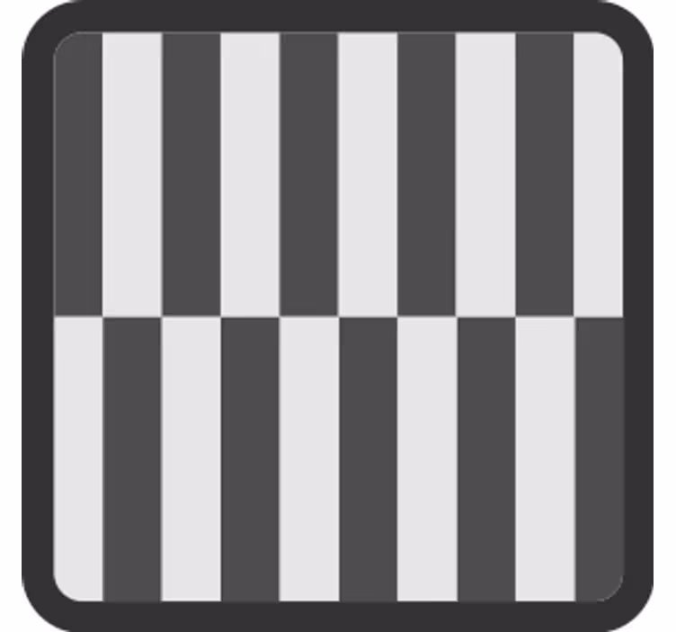Csíkos felületmintás poháralátétek - TenStickers