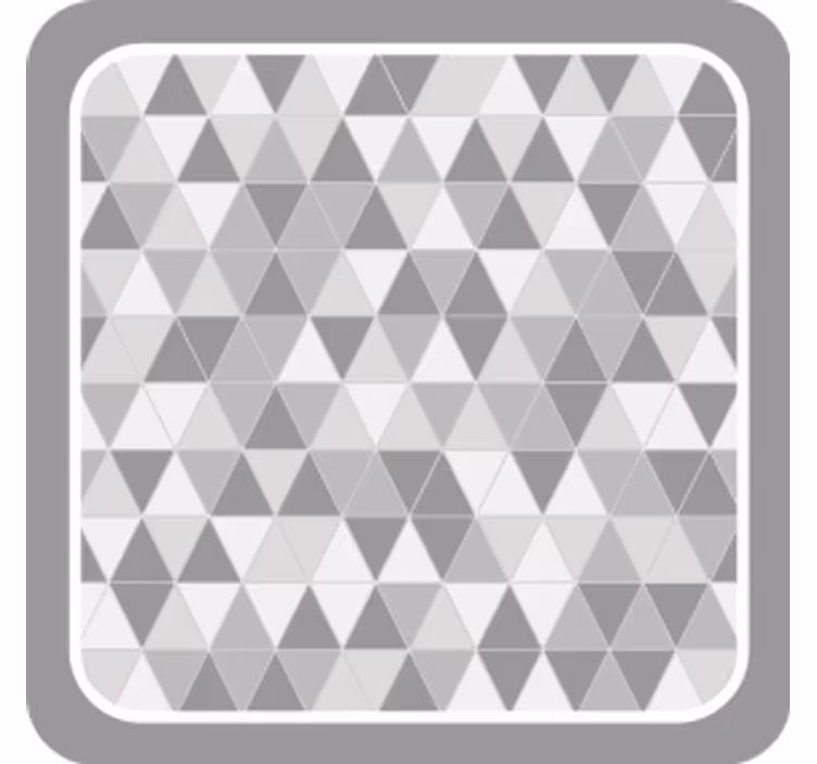 Geometrikus háromszög minta poháralátétek - TenStickers