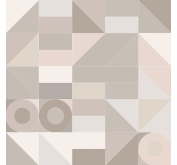 Geometrikus semleges minták poháralátétek - TenStickers