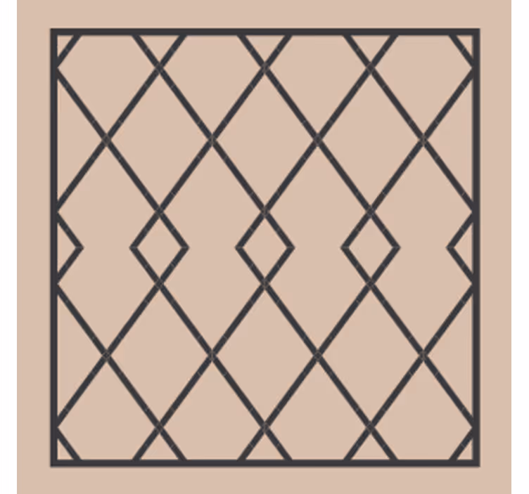 Geometrikus rétegződés poháralátétek - TenStickers