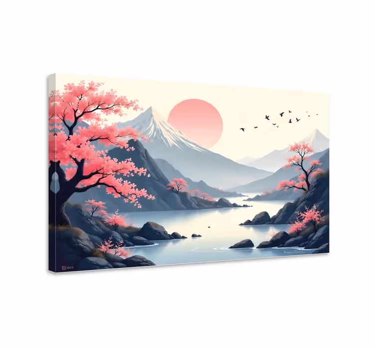 Japán táj táblázatok tájak - TenStickers