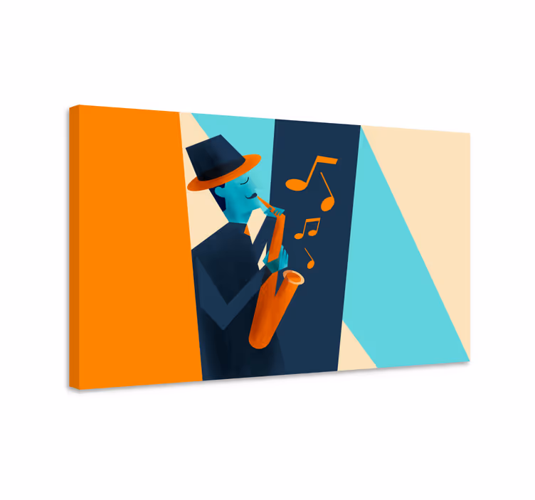Zenei fogalmak zene vászon művészet - TenStickers