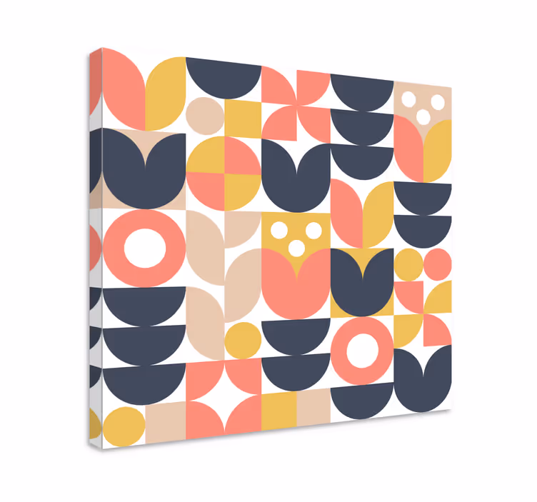 Geometriai skandináv művészeti nyomtatás - TenStickers