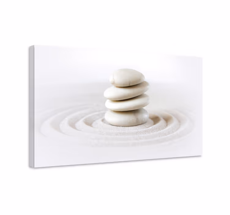 Zen kövek verem vászon művészet - TenStickers