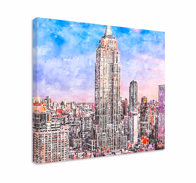 Ciudades new york város vászonképek - TenStickers