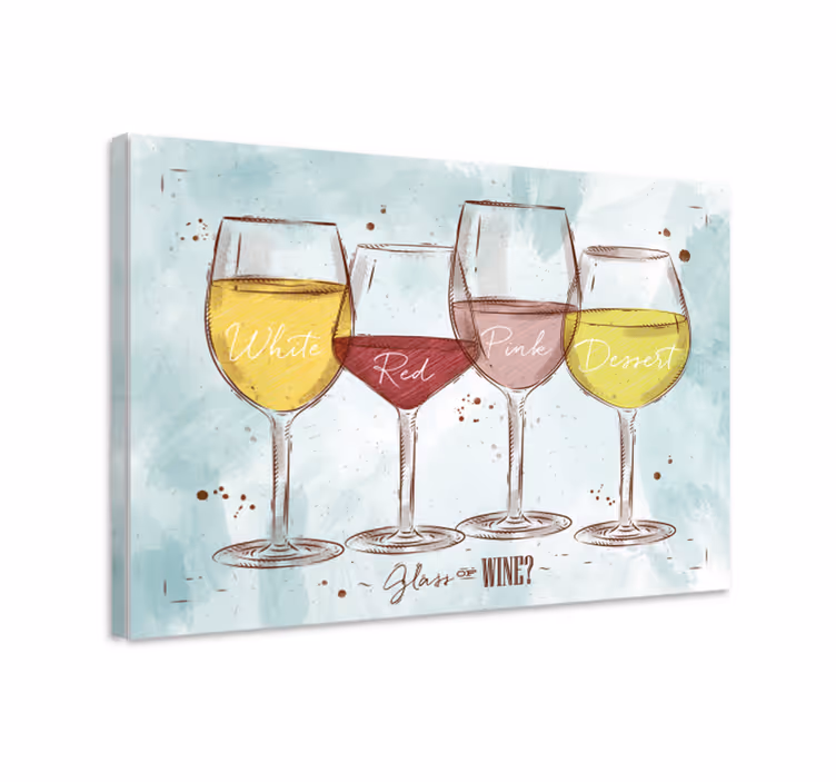 Rustico vino rusztikus vászon művészet - TenStickers