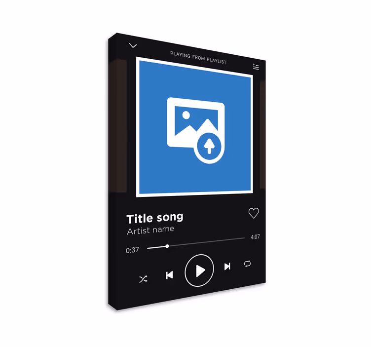 Spotify zene vászonművészet - TenStickers