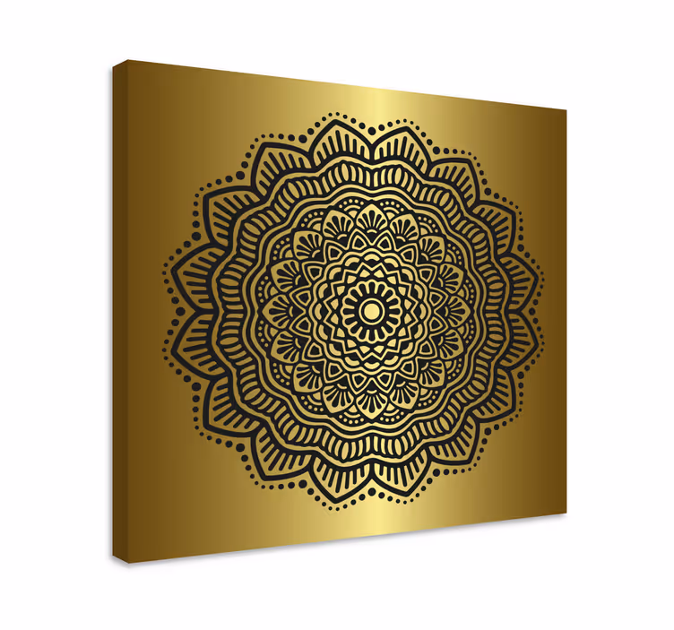 Mandala előszoba vászon művészet - TenStickers