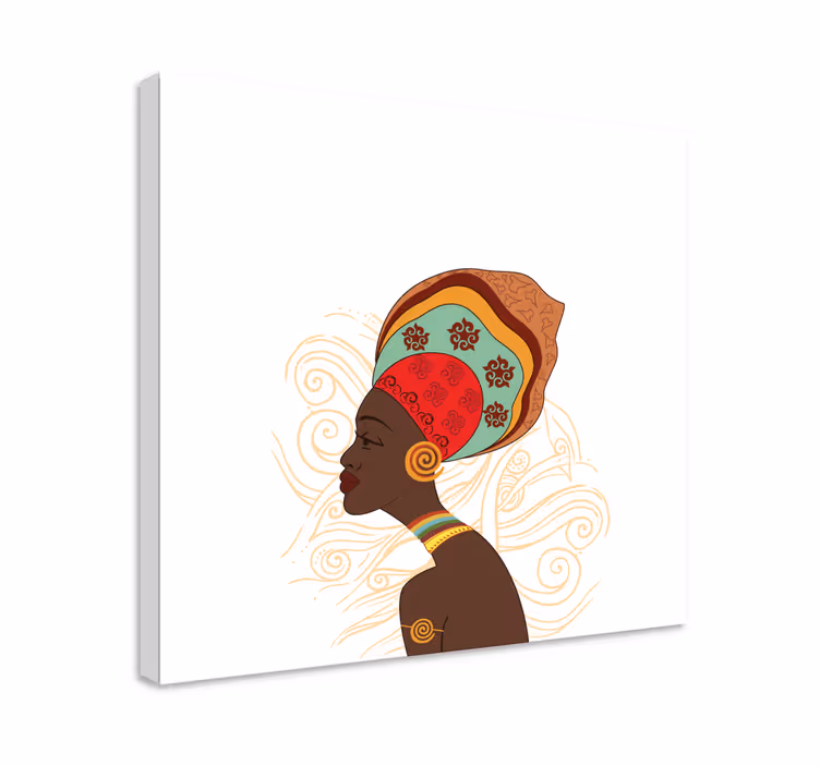 Modern afrikai irodai fal nyomatok - TenStickers