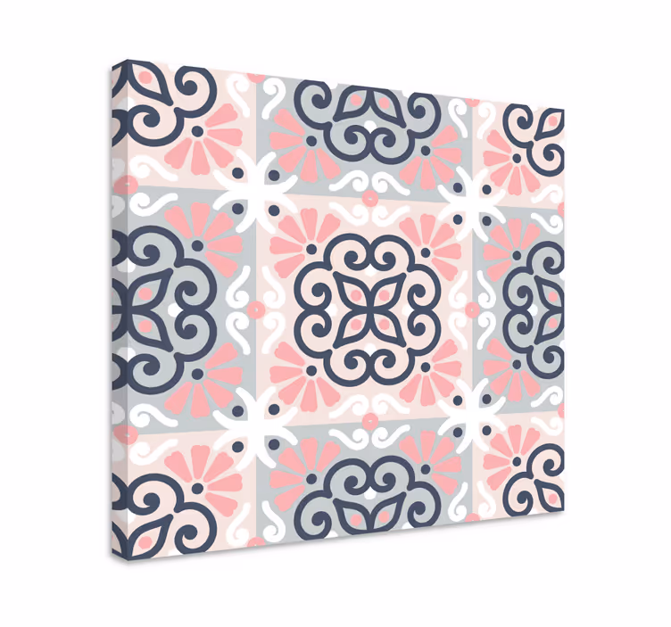 Mandala csempe mandala vászon fal art - TenStickers