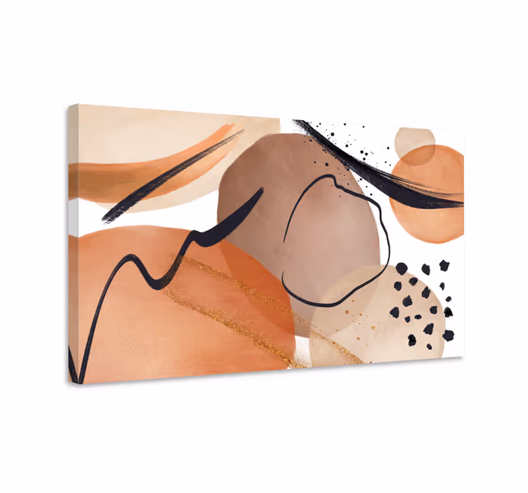 Splash vászon art színes nyomatok - TenStickers