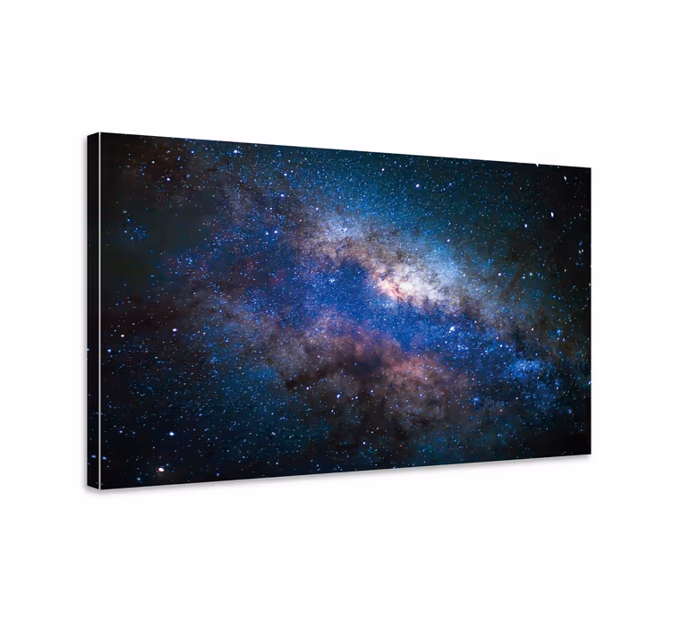 Csendes galaxis csillagok vászon - TenStickers