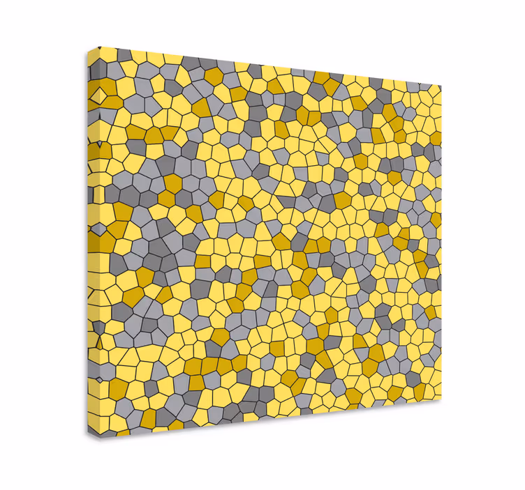 Pantone mozaik vászon nyomatok - TenStickers