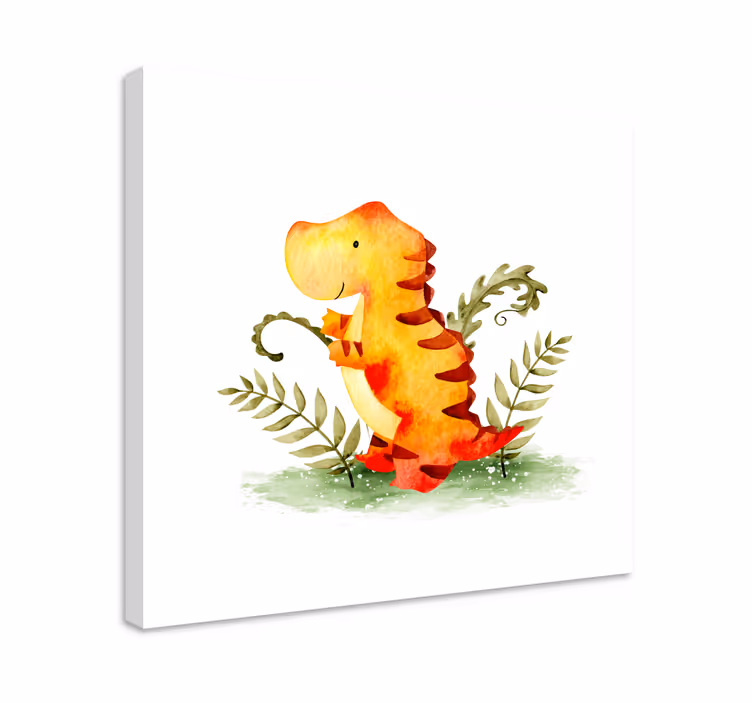 Büszke dinoszaurusz vászonképek - TenStickers