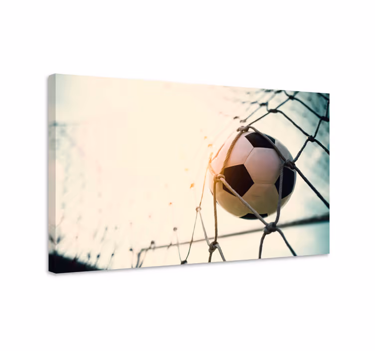 Focilabda kapu vászon sport - TenStickers
