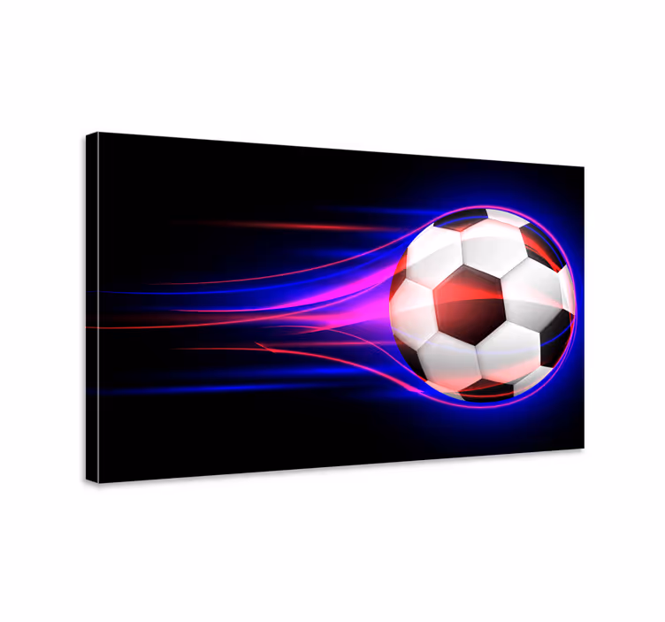 Dinamikus foci mozgás vászon sport - TenStickers